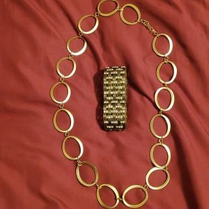 Bracelet and necklace